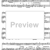 Sonata No. 5 D Major Op.102 No. 2 - Score