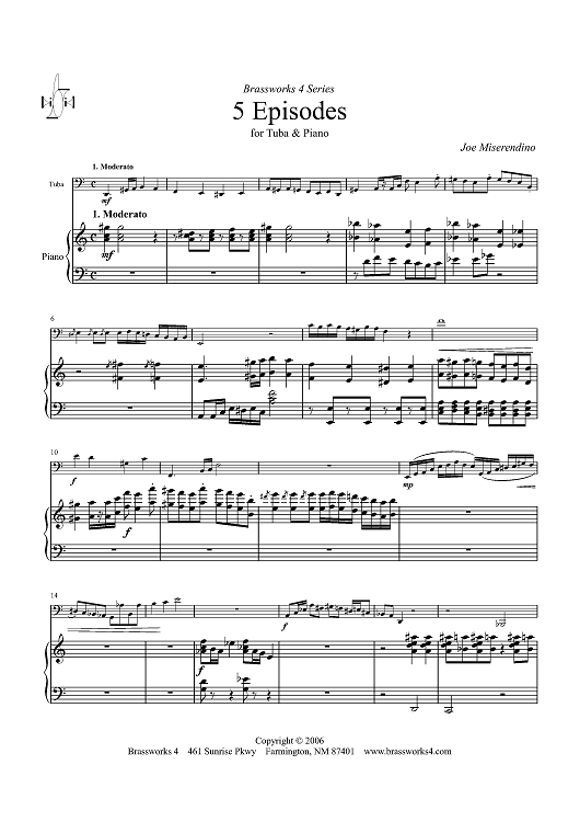 5 Episodes - Piano Score