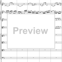 Chorus from Cantata no. 113  ("Herr Jesu Christ, du höchstes Gut") - Full Score