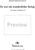 "Es war ein wunderlicher Krieg" (chorus), No. 5 from Cantata No. 4