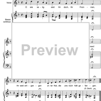 O wie selig seid Ihr doch