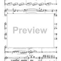 Was mit den Tränen geschieht - Piano Score