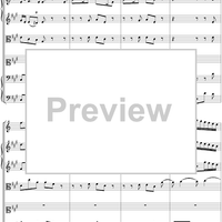 Soprano aria from Cantata no. 132  ("Bereitet die Wege, bereitet die Bahn") - Full Score