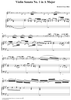 Violin Sonata No. 1 - Piano Score