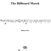 The Billboard March - Basses