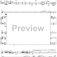 Flute Concerto in G Major - Piano Score