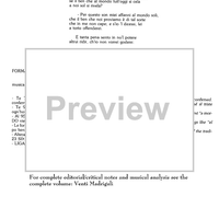 Alma, perché si' triste from 20 Madrigali - Notes