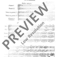 Cantata No. 106 - Full Score