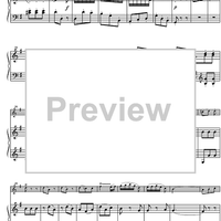 Concerto No. 3 G Major, KV216 - Piano Score