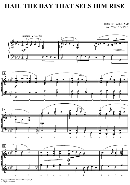 Hail the Day That Sees Him Rise