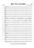 Quo Non Ascendam - Score