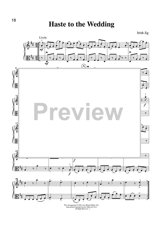 Haste to the Wedding