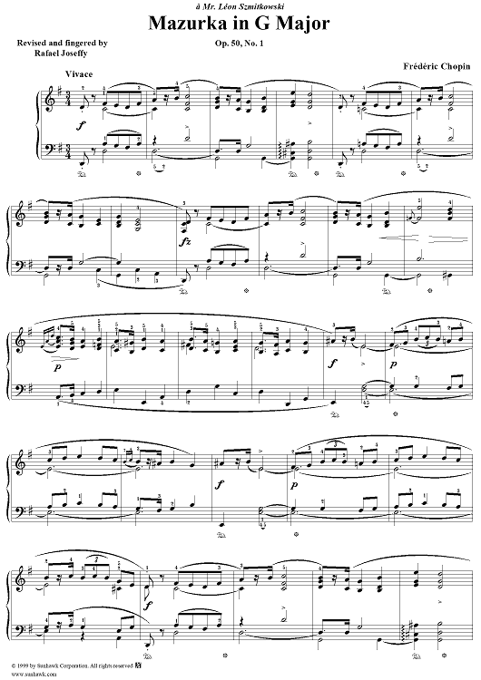 No. 30 in G Major, Op. 50, No. 1