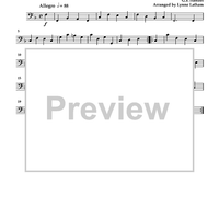 Bourée from Water Music - Cello