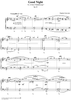 Good Night - No. 12 from "Kaleidoscope" Op. 18