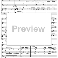 Piano Quintet in B-flat Major, Movement 1 - Piano Score