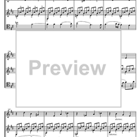 Terzetto No. 4 - Score