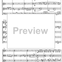 Suite per cinque - Score