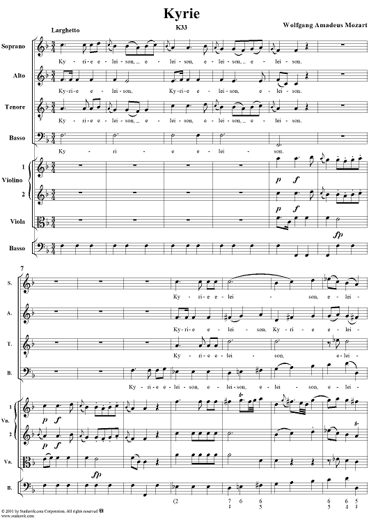 Kyrie, K33