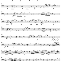 String Quartet No. 14 in G Major, K387 - Cello