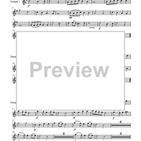 Five Easter Trios - Trumpet 1