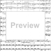 String Quintet No. 1 in A Major, Op. 18 - Score