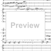 Flute & Harp Concerto in C Major, Movement 1 K297c (K299) - Full Score