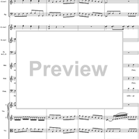 "Die Entführung aus dem Serail", Act 1, No. 7 "Marsch, marsch, marsch! trollt euch fort" - Full Score