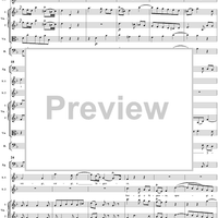 "Sorgi, o Signore, e spargi", No. 5 from "Davidde Penitente", K469 - Full Score