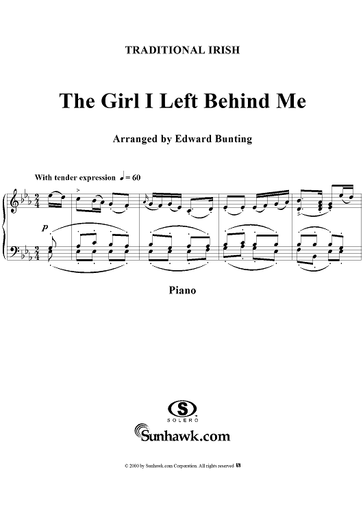 The Girl I Left Behind Me