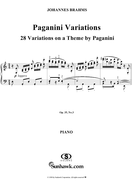 Paganini Variations, No. 3