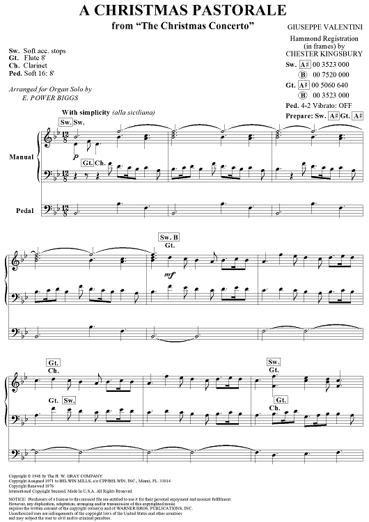 A Christmas Pastorale (from "The Christmas Concerto")