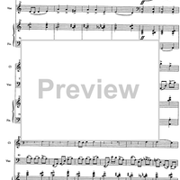 Variazioni su un acatno tradizionale ebraico - Score