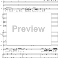 Appendix (Anhang), from "Le Nozze di Figaro", K492 - Full Score