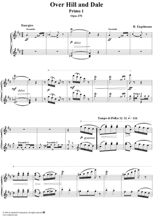 Over Hill and Dale, Op.270 - Secondo 1