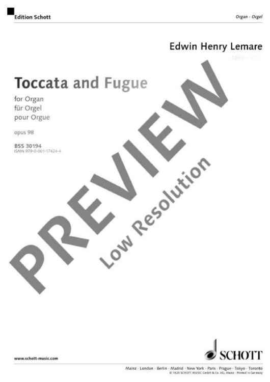 Toccata und Fuge
