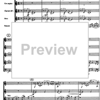 Comedy for Five Winds - Score