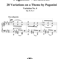 Paganini Variations, No. 4