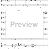 Trio in C Major Op. 3, No. 2 - Score