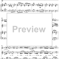 "Ach, ziehe die Seele", Aria, No. 3 from Cantata No. 96: "Herr Christ, der ein'ge Gottessohn" - Piano Score