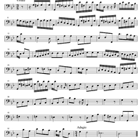 Sonata No. 6 g minor - Continuo
