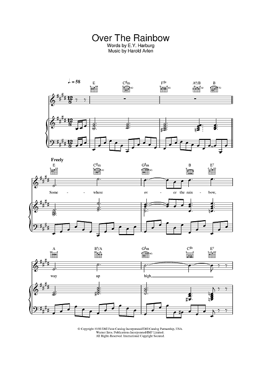 (Somewhere) Over the Rainbow