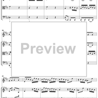 Sonata No. 1 in D Major - Score