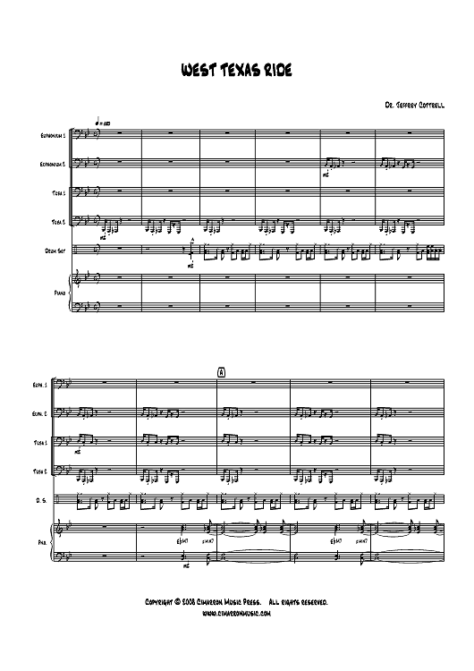 West Texas Ride - Score