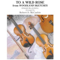 To a Wild Rose - Violin 1