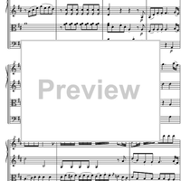 Quartet D Major KV285 - Score