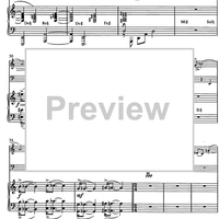 Destin (Symphonie à trois pour un drame) - Score