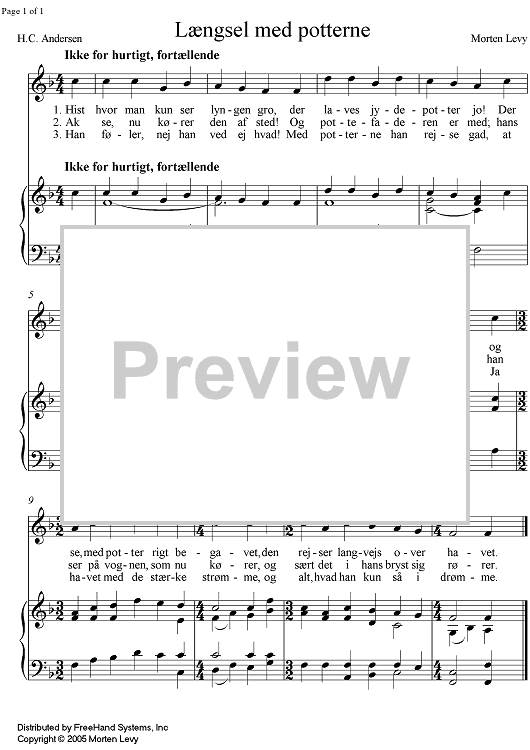 Laengsel med potterne