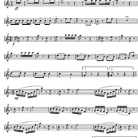 Final Galop from the Guard of Amager - B-flat Clarinet 2