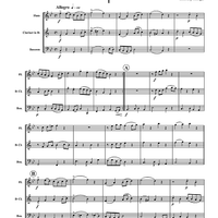 3 Bagatelles - Score